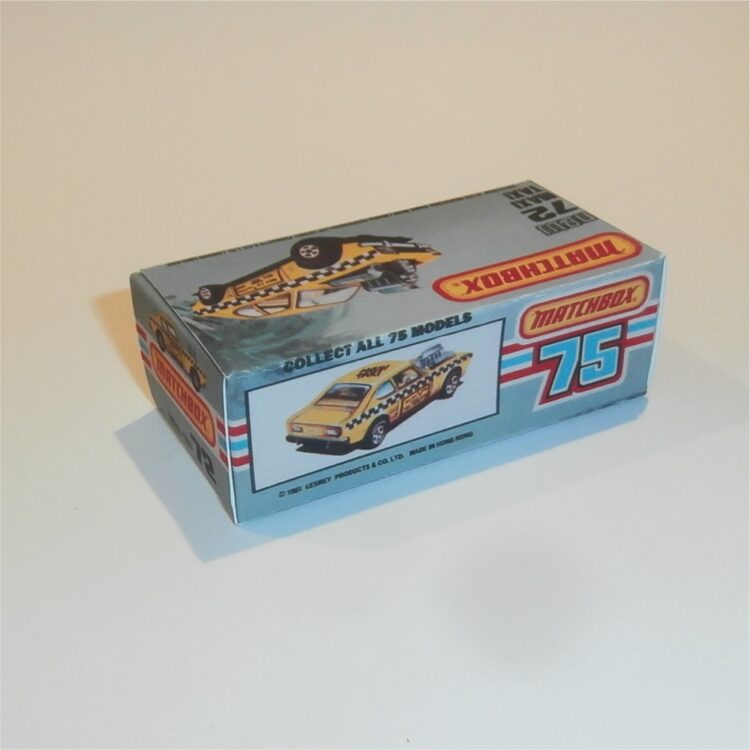 Matchbox Lesney Superfast 72 e Maxi Taxi Mercury Capri K Style Repro Box - Image 2