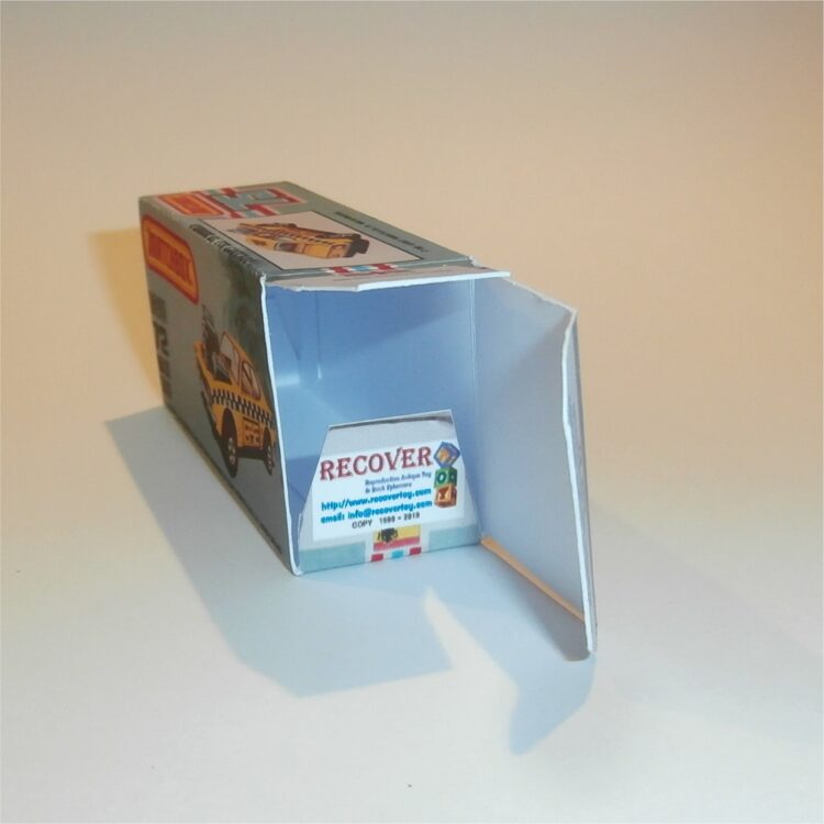 Matchbox Lesney Superfast 72 e Maxi Taxi Mercury Capri K Style Repro Box - Image 4