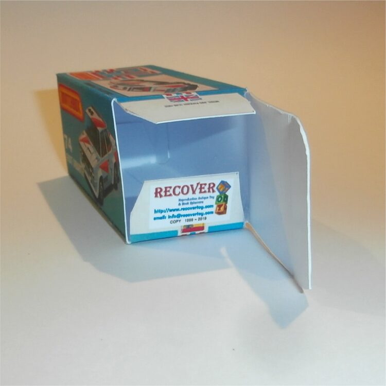 Matchbox Lesney Superfast 74 g Fiat Abarth K Style Repro Box - Image 4