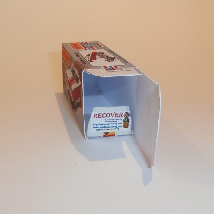 Matchbox Lesney Superfast 74f Dodge Charger Orange Peel Car K Style Repro Box - Image 4