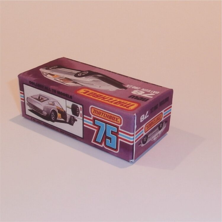 Matchbox Lesney Superfast 78 a Datsun 280 ZX K Style Repro Box - Image 2