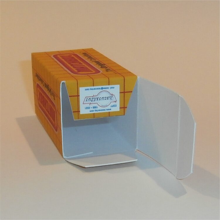 Matchbox Superfast 0 Custom Text M Style Repro Box - Image 4