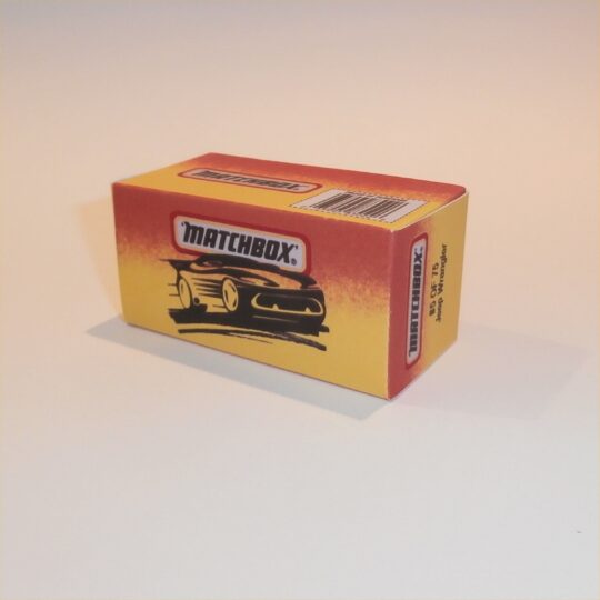 Matchbox Superfast  5 h Jeep Wrangler O Style Repro Box
