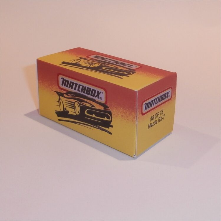 Matchbox Superfast 8 Mazda RX-7 O Style Repro Box - Image 2