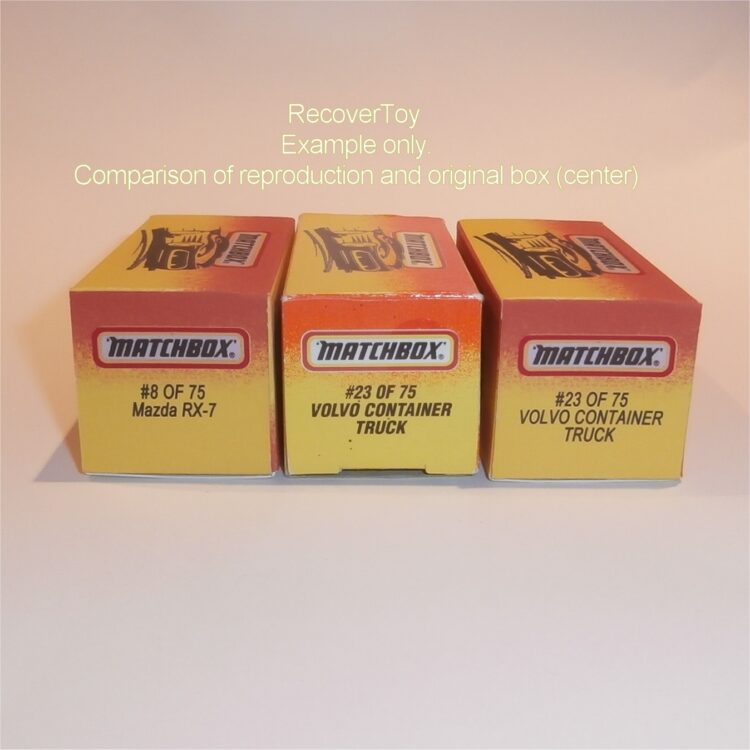 Matchbox Superfast  5 h Jeep Wrangler O Style Repro Box - Image 5