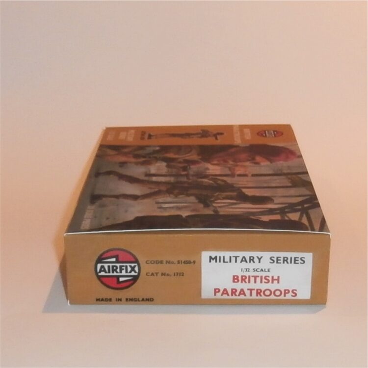 Airfix Empty British Paratroopers Paratroops 2nd Issue Repro Box 1:32 Scale #1712b - Image 3