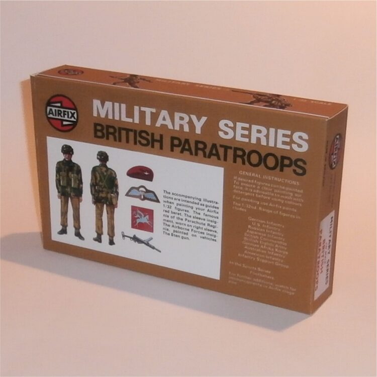 Airfix Empty British Paratroopers Paratroops 2nd Issue Repro Box 1:32 Scale #1712b - Image 4