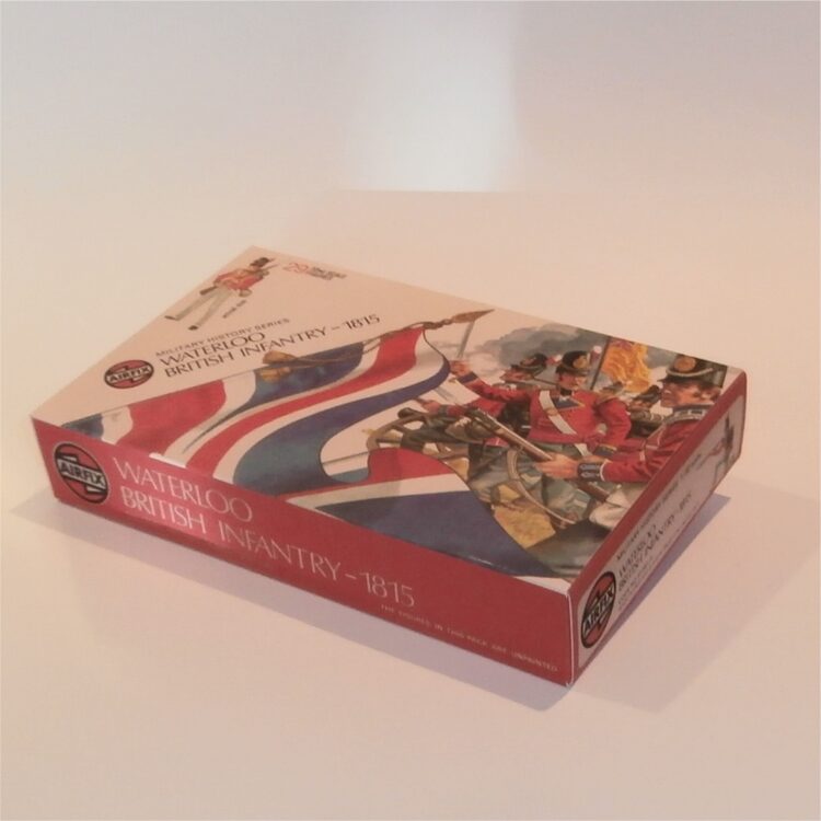 Airfix Empty Waterloo Series British Infantry Repro Box 1:32 Scale #51461 - Image 2