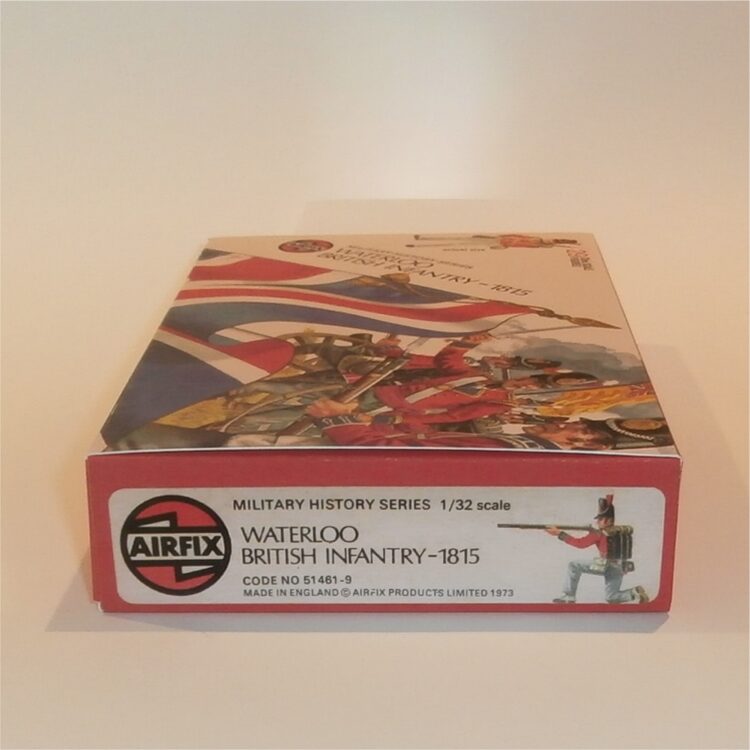 Airfix Empty Waterloo Series British Infantry Repro Box 1:32 Scale #51461 - Image 4