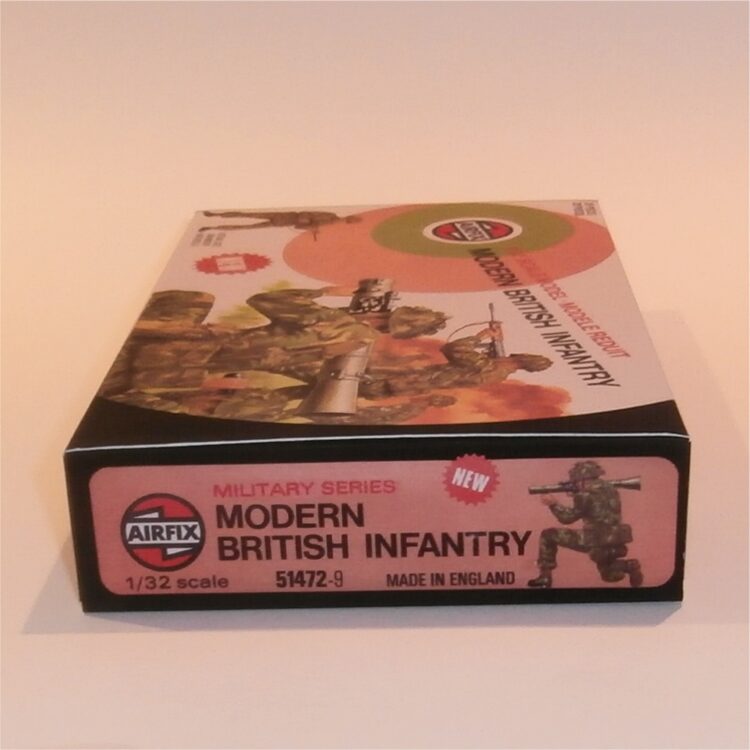 Airfix Empty Modern British Infantry Repro Target Logo Box 1:32 Scale #51472 - Image 4