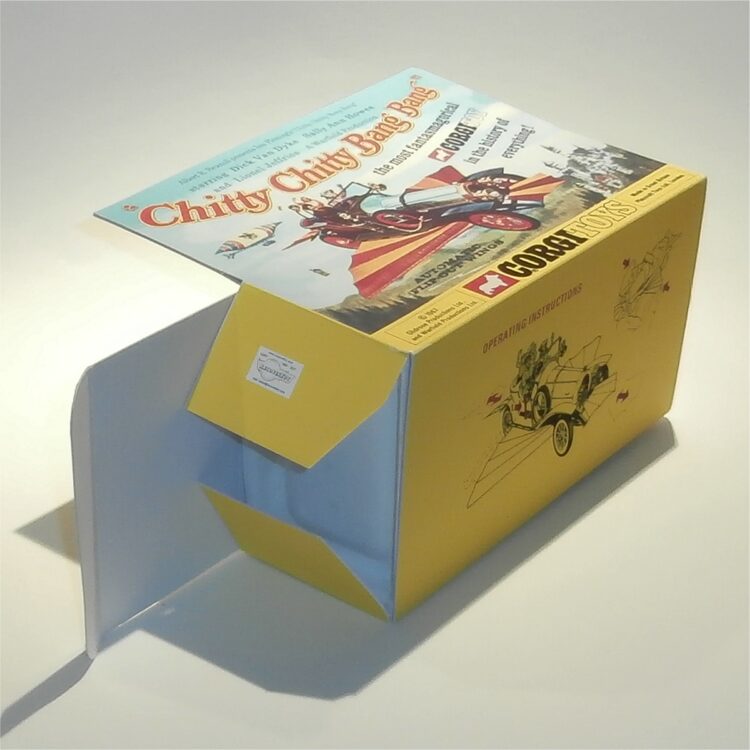 Corgi Toys  266 Chitty Chitty Bang Bang Empty Repro Outer Box - Image 4