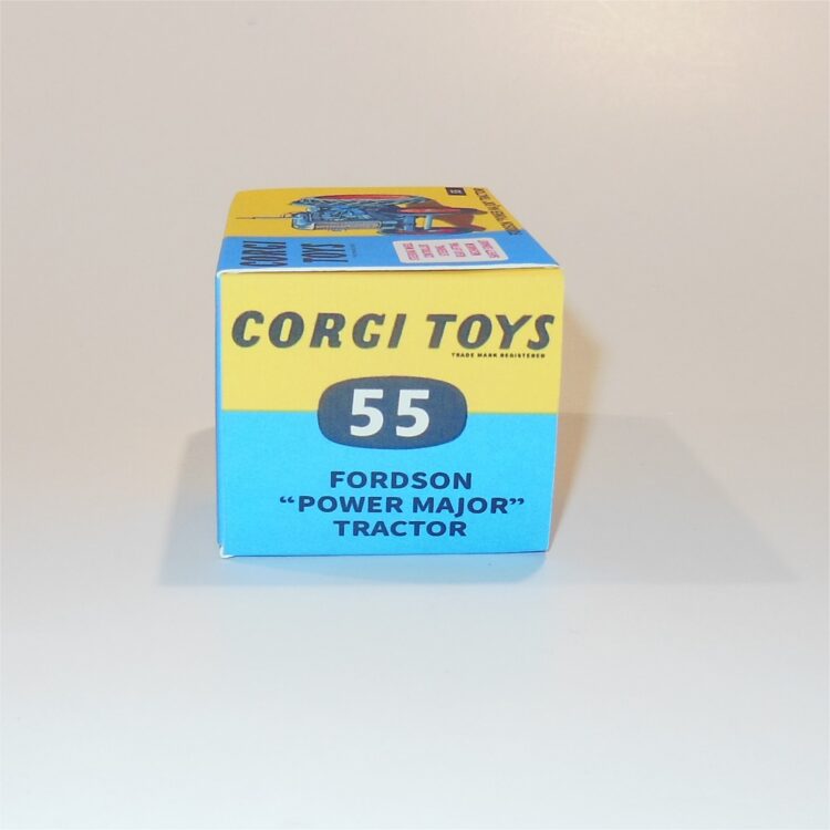 Corgi Toys   55 Fordson Power Major Tractor Repro Box - Image 3