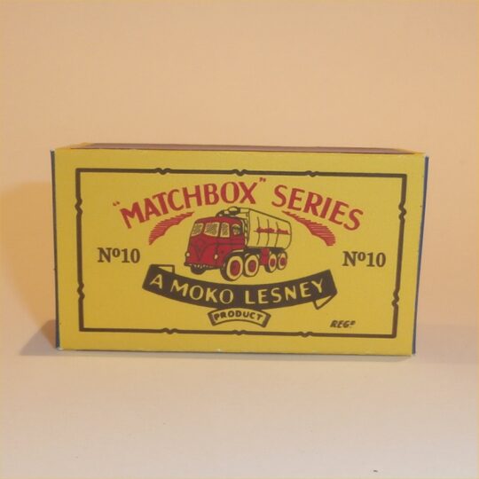 Matchbox Lesney 10c Sugar Container B Style Repro Box