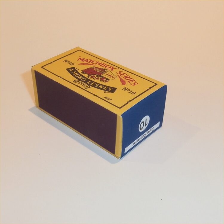 Matchbox Lesney 10c Sugar Container B Style Repro Box - Image 2