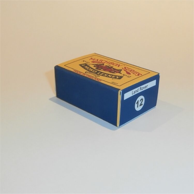 Matchbox Lesney 12a Land Rover B Style Repro Box - Image 2