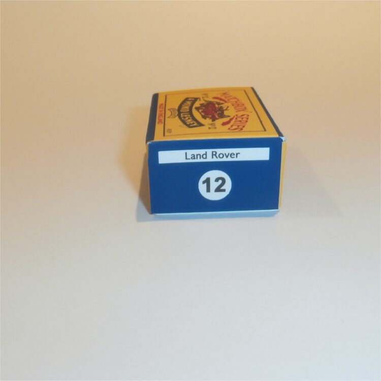 Matchbox Lesney 12a Land Rover B Style Repro Box - Image 3