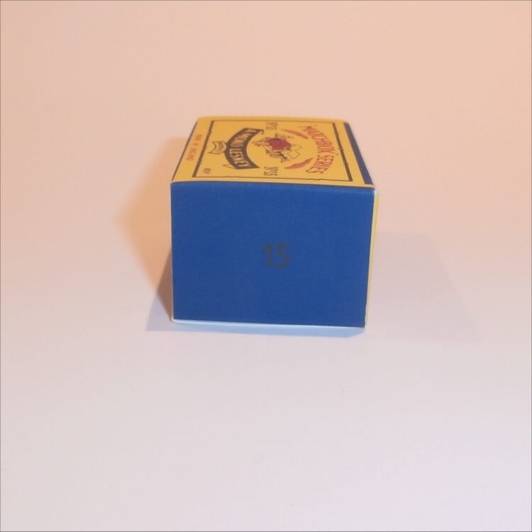 Matchbox Lesney 15a Diamond T Tractor B Style Repro Box - Image 3