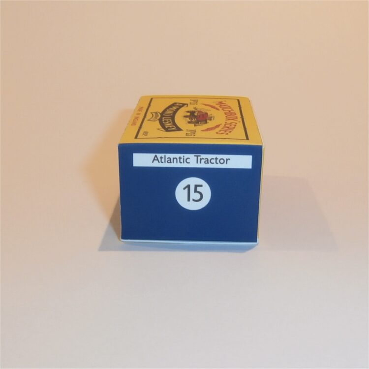 Matchbox Lesney 15b Atlantic Tractor B Style Repro Box - Image 3