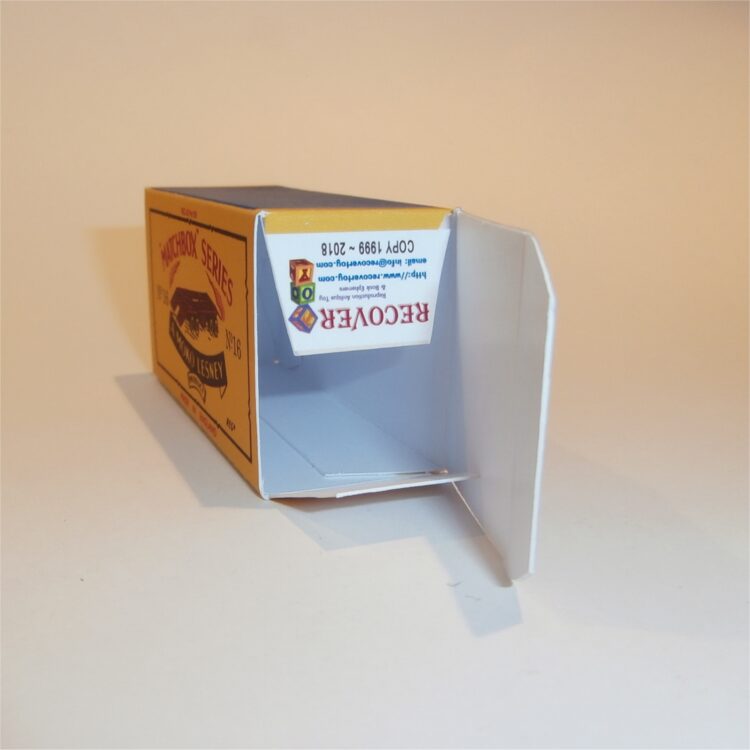 Matchbox Lesney 16b Atlantic Trailer B Style Repro Box - Image 4