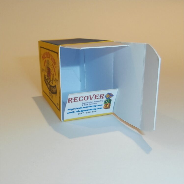 Matchbox Lesney 17a Removals Van B Style Repro Box - Image 4