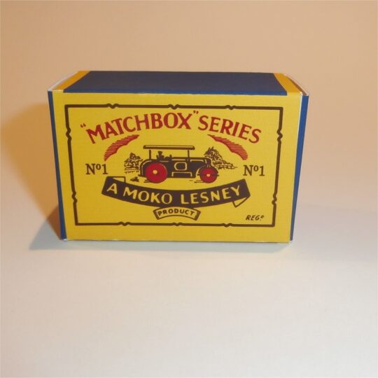 Matchbox Lesney  1a Road Roller B Style Repro Box