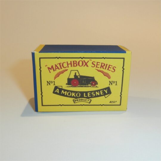Matchbox Lesney  1b Road Roller B Style Repro Box