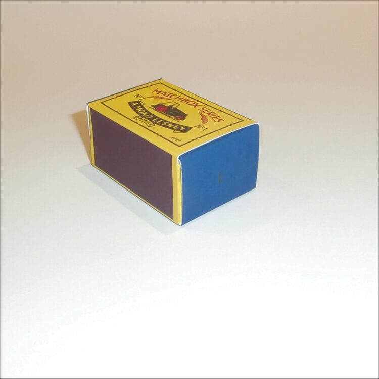 Matchbox Lesney  1b Road Roller B Style Repro Box - Image 2