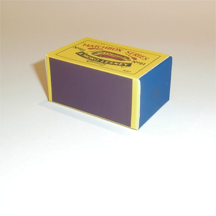 Matchbox Lesney 21a Long Distance Coach B Style Repro Box - Image 2