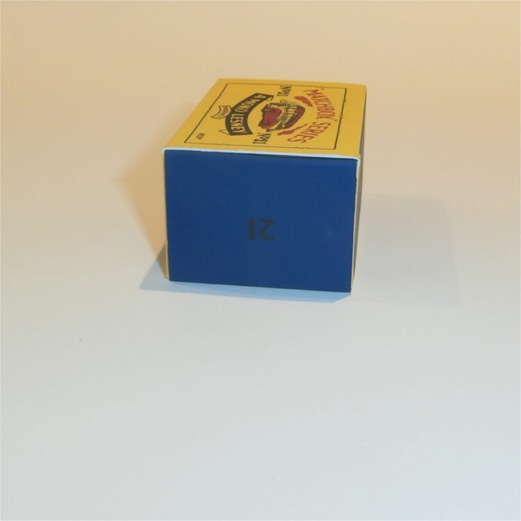 Matchbox Lesney 21a Long Distance Coach B Style Repro Box - Image 3