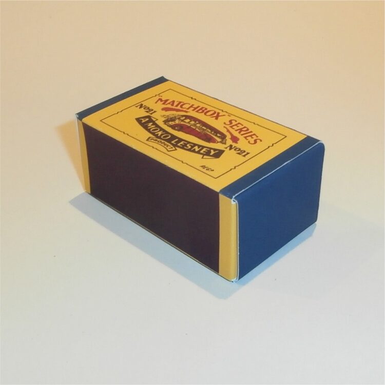 Matchbox Lesney 21b1 Bedford Coach B Style Repro Box - Image 3