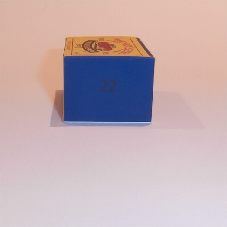 Matchbox Lesney 22a Vauxhall Cresta B Style Repro Box - Image 3