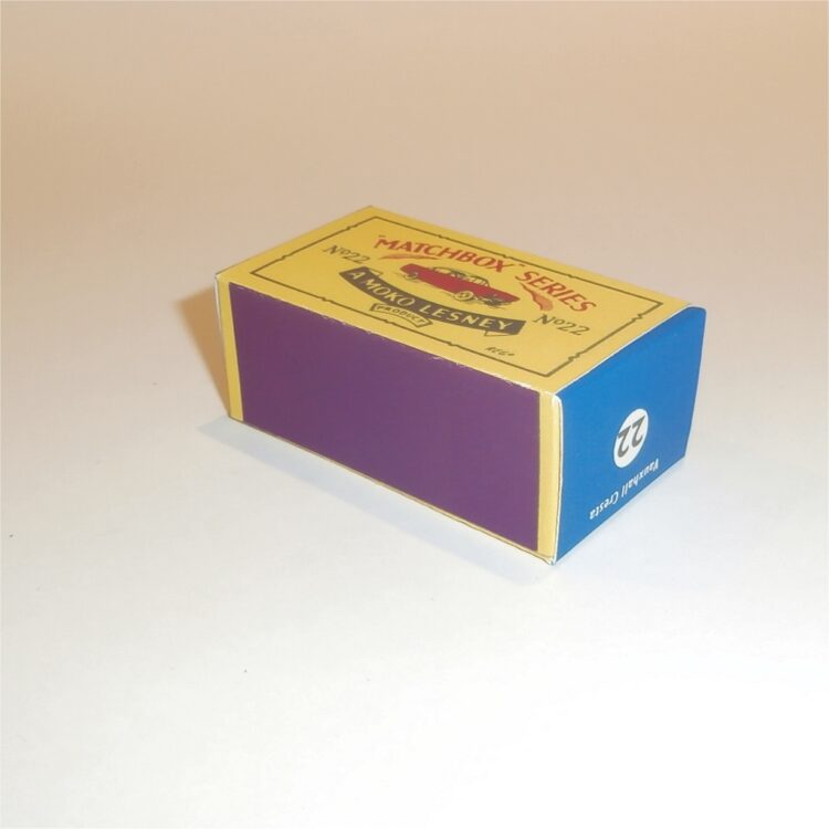 Matchbox Lesney 22b Vauxhall Cresta B Style Repro Box - Image 2