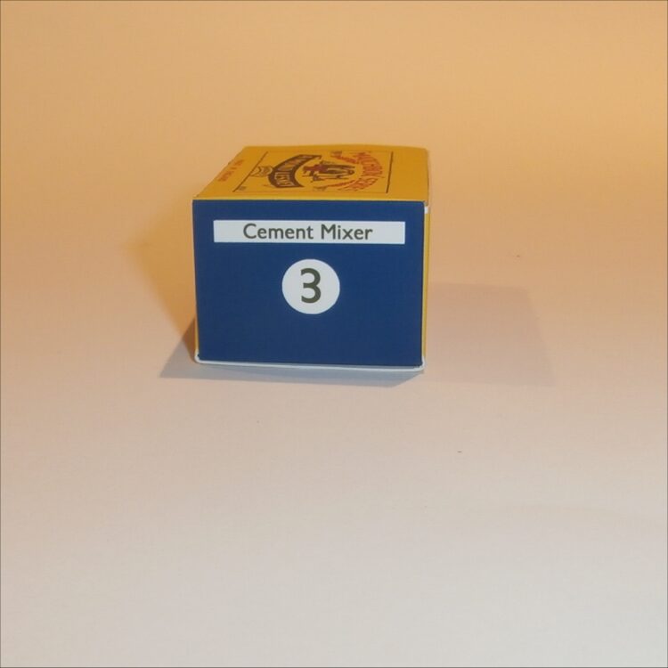 Matchbox Lesney  3a Cement Mixer B Style Repro Box - Image 3