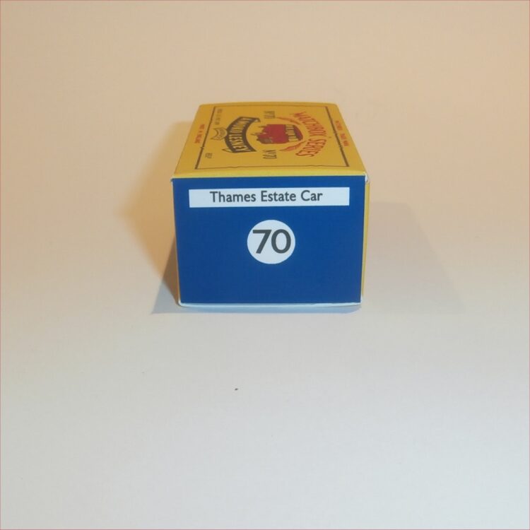 Matchbox Lesney 70a Thames Van B Style Repro Box - Image 2
