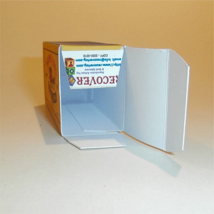 Matchbox Lesney  7a Milk Cart B Style Repro Box - Image 4