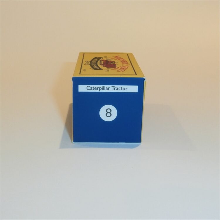 Matchbox Lesney  8b Caterpillar Tractor B Style Repro Box - Image 3