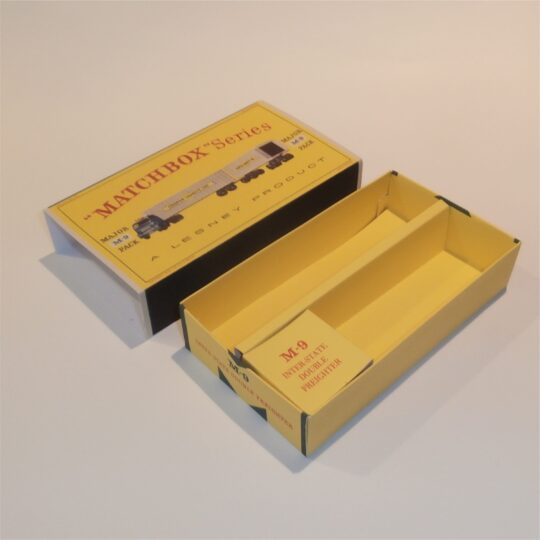 Matchbox Major Pack 9 a1 Interstate Double Freighter D Style Repro Box Set