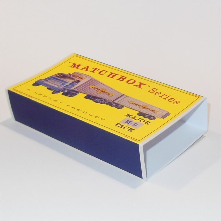Matchbox Major Pack 9 a2 Interstate Double Freighter D Style Repro Outer Sleeve Only - Image 2