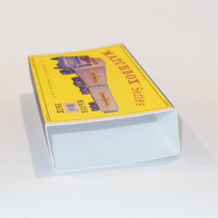 Matchbox Major Pack 9 a2 Interstate Double Freighter D Style Repro Outer Sleeve Only - Image 3