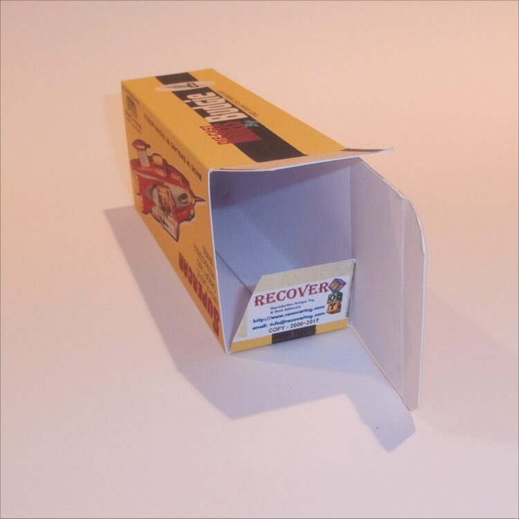 Budgie Models 272 Supercar Empty Reproduction Box - Image 4