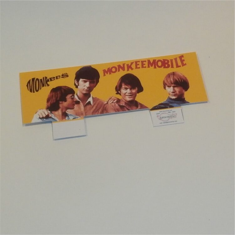 Corgi Toys  277 Corgi Monkee Mobile Repro Header Card Only - Image 2