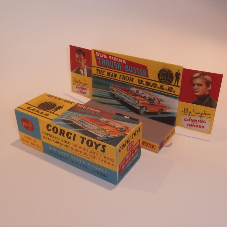 Corgi Toys  497 Oldsmobile Man from UNCLE Repro Box Set - Image 2