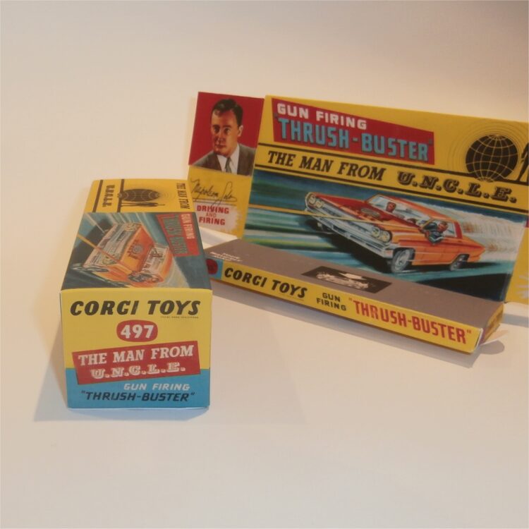 Corgi Toys  497 Oldsmobile Man from UNCLE Repro Box Set - Image 3