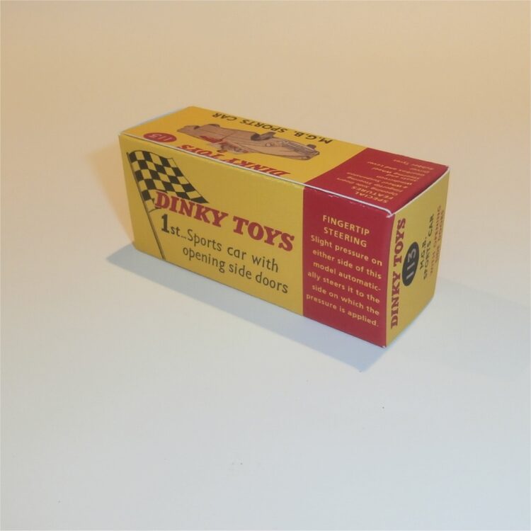 Dinky Toys 113 MGB Sports Car Repro Box - Image 3