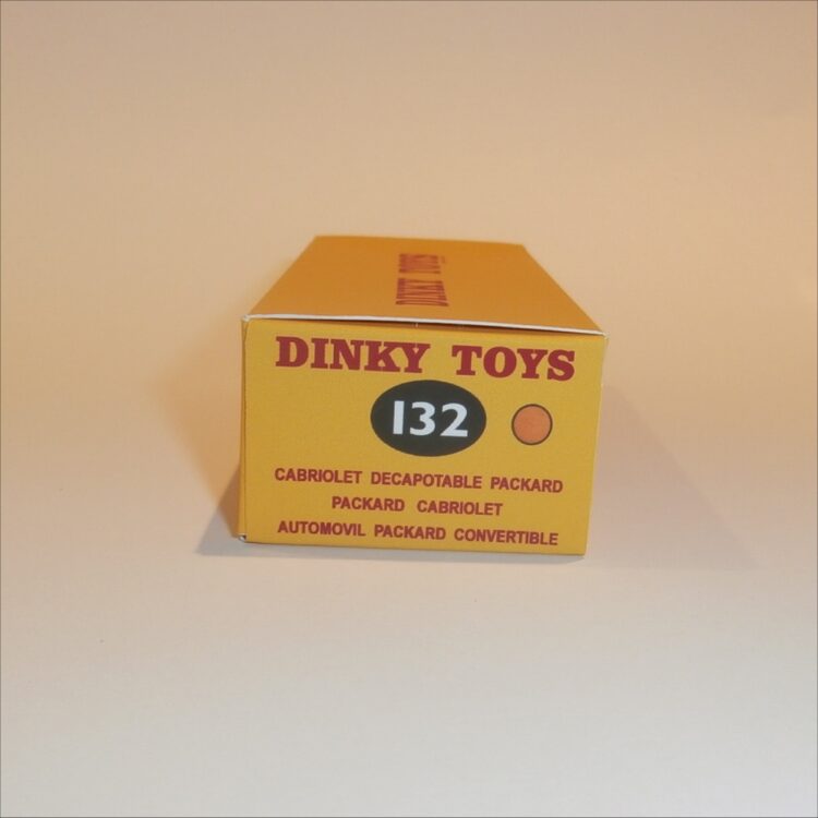 Dinky Toys 132 Packard Convertible - Cream - Repro Box - Image 3