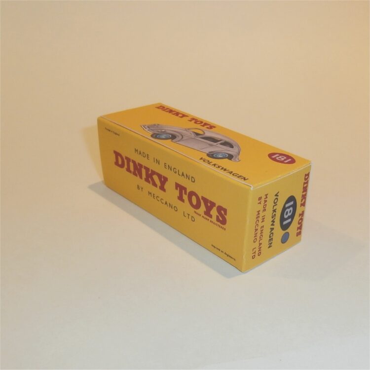 Dinky Toys 181 Volkswagen Sedan - Blue Repro Box - Image 5