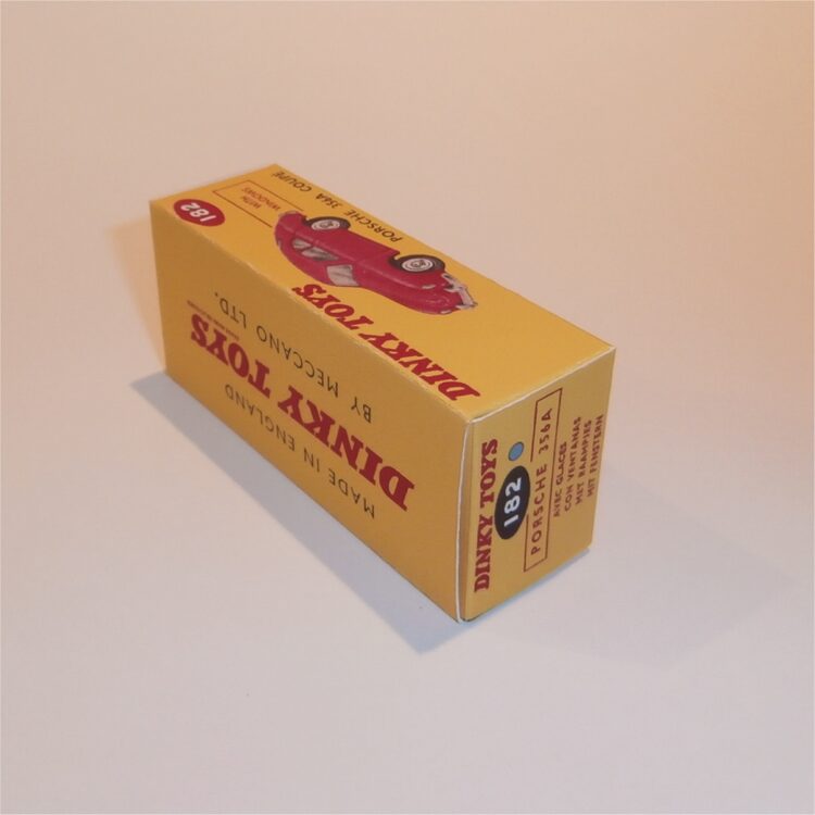 Dinky Toys 182 Porsche 356A Coupe Blue Repro Box - Image 2
