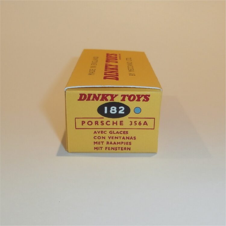 Dinky Toys 182 Porsche 356A Coupe Blue Repro Box - Image 3