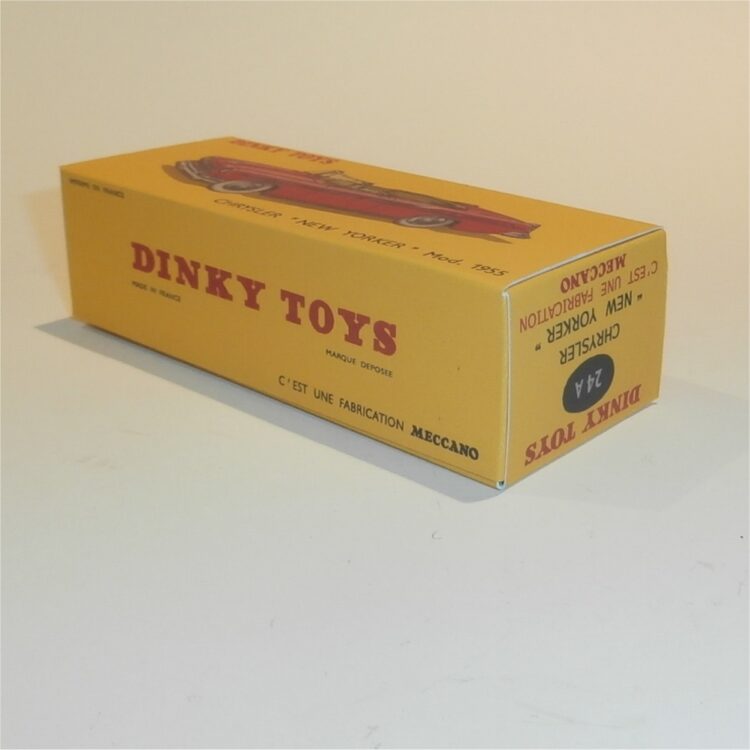 Dinky Toys  24A Chrysler New Yorker Repro Box - Image 3