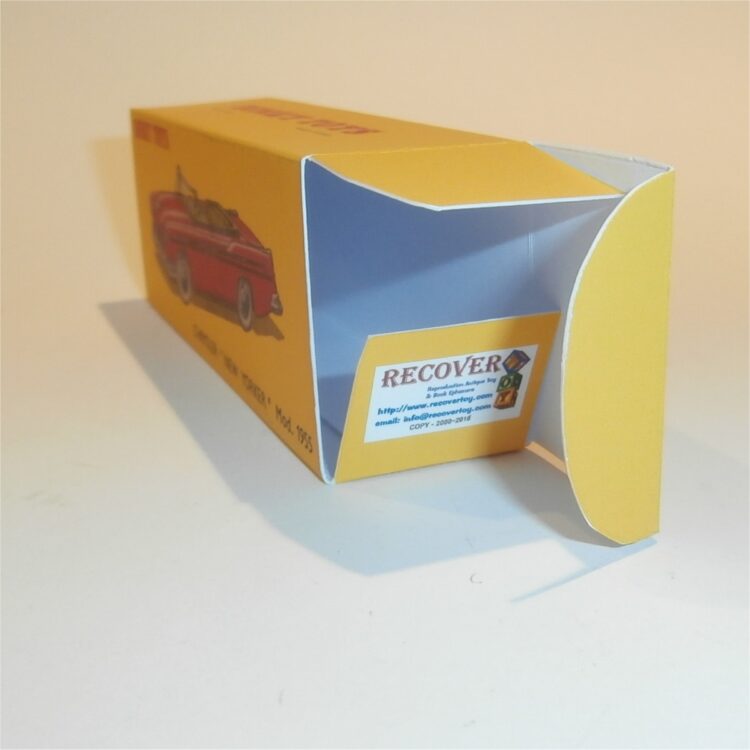 Dinky Toys  24A Chrysler New Yorker Repro Box - Image 5
